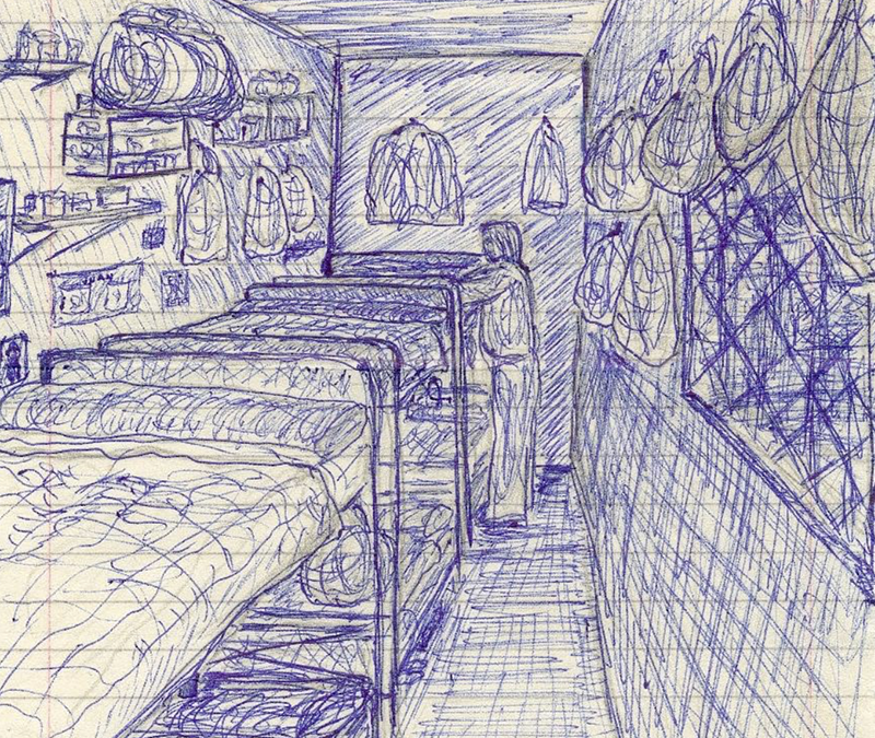 Campo de concentración Tres Álamos, mujeres